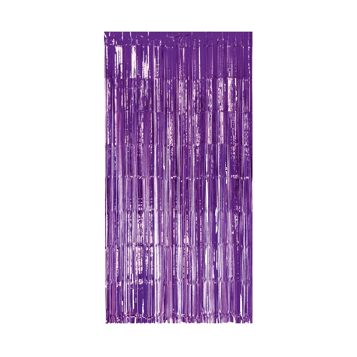 Foliegordijn - 200 x 100 cm - paars