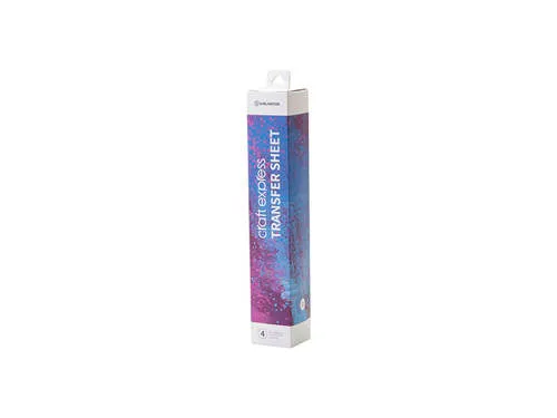Craft Express Pink Mist Transferfolie – 30,5 x 30,5 cm – 4 Stuks