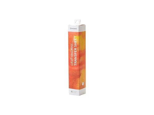 Craft Express Rijzende Zon Transferfolie – 30,5 x 30,5 cm – 4 Stuks
