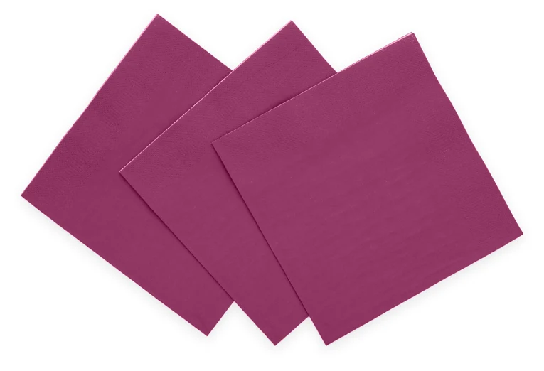 Servetten FSC - 20 stuks - 33 x 33 cm - paars