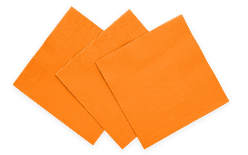 Servetten FSC - 20 stuks - 33 x 33 cm - oranje