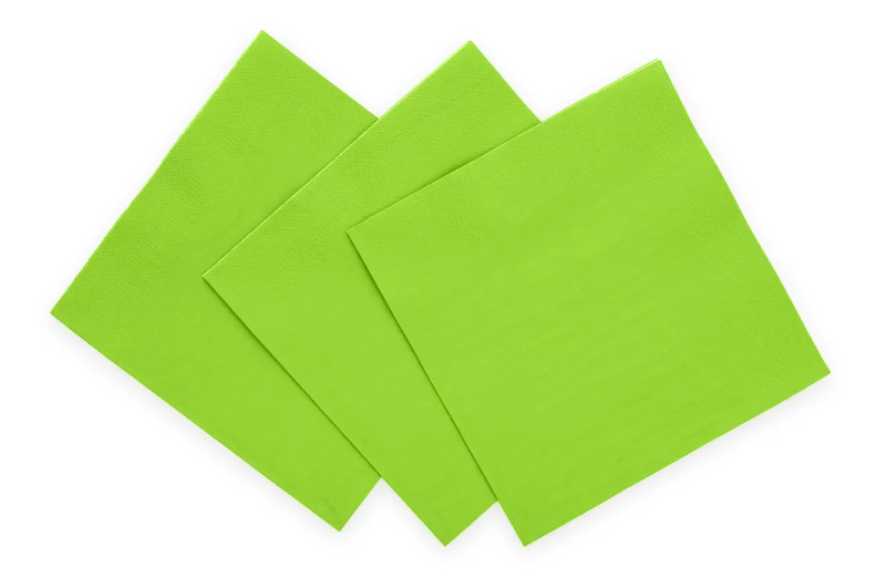Servetten FSC - 20 stuks - 33 x 33 cm - lichtgroen