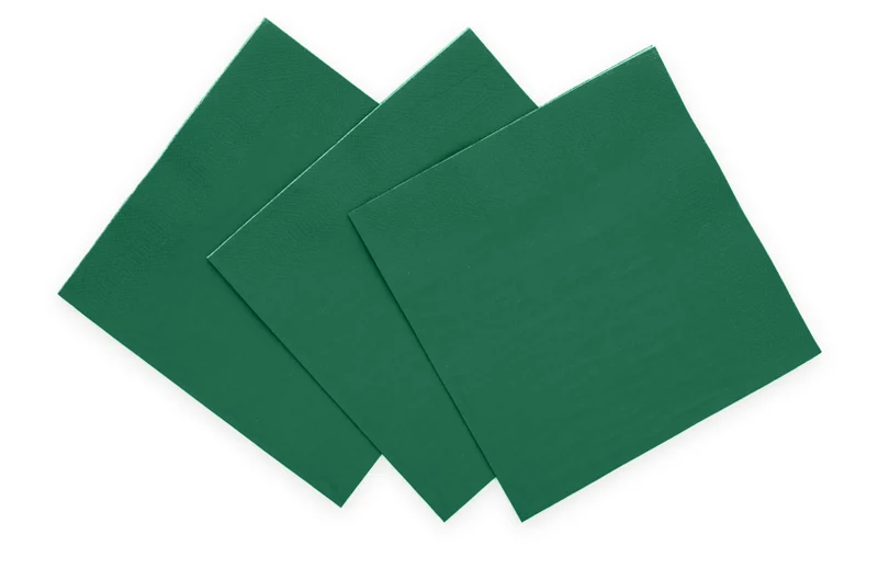 Servetten FSC - 20 stuks - 33 x 33 cm - groen