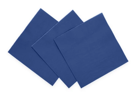 Servetten FSC - 20 stuks - 33 x 33 cm - blauw