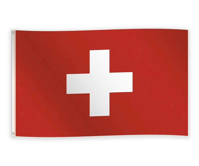 Vlag Zwitserland - 150 x 90 cm