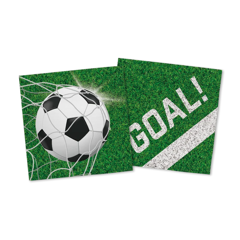 Servetten Voetbal Goal (20st)