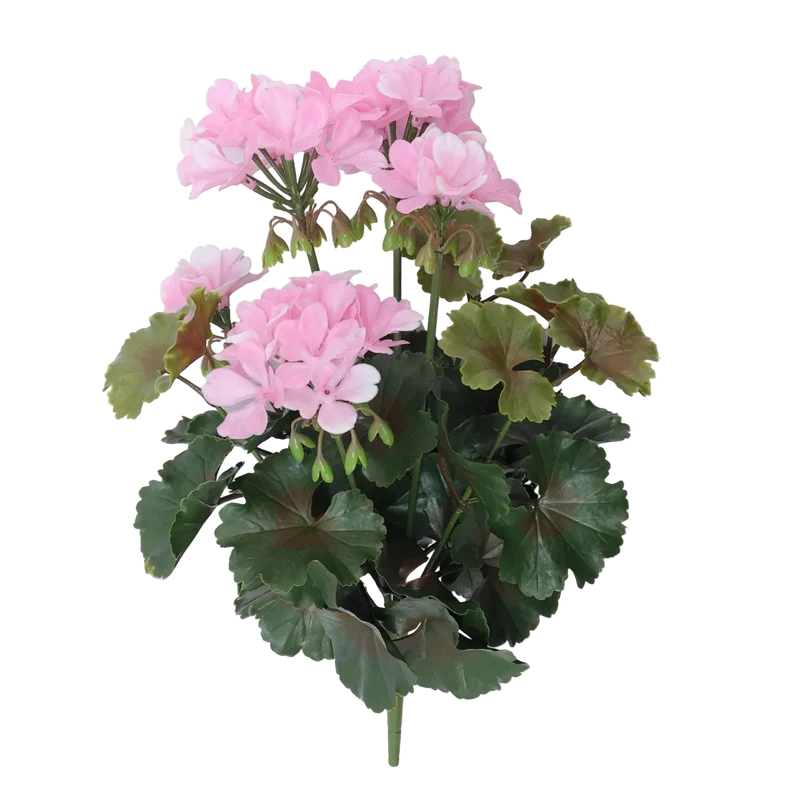 Künstliche Geranie - Perla | 40 cm rosa