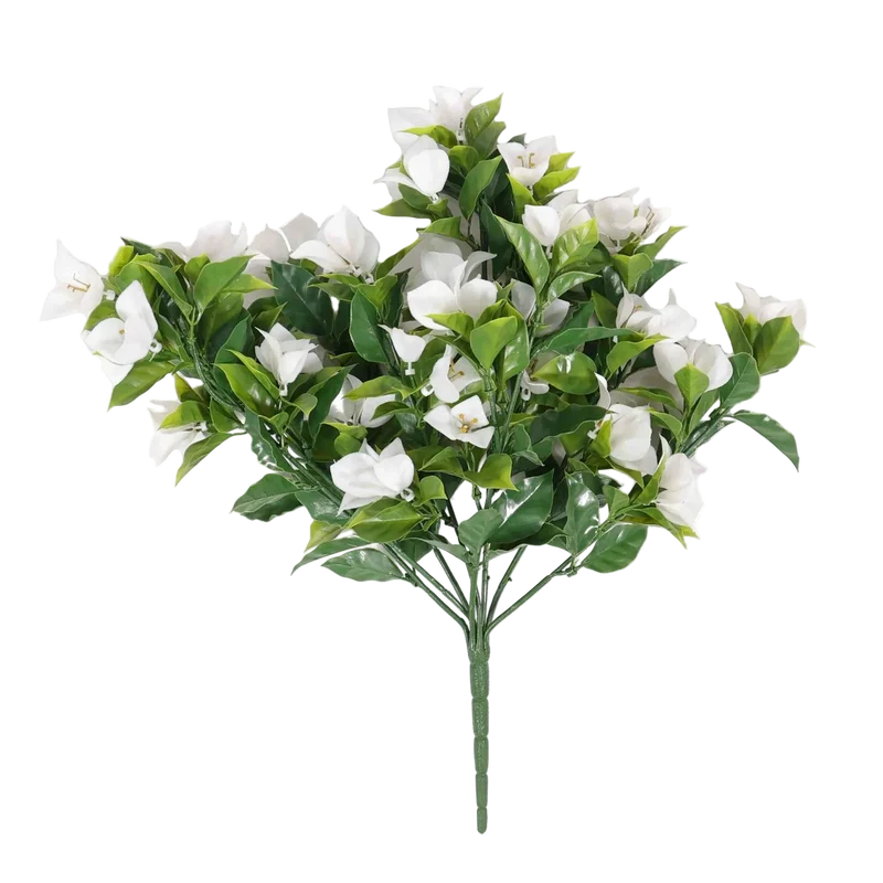 Künstliche Steck-Bougainvillea - Elly | 50 cm weß