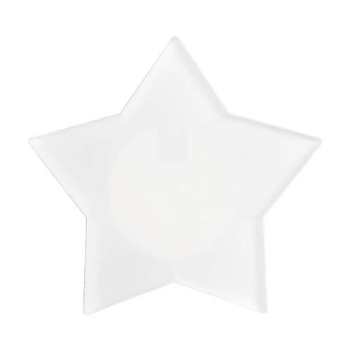 Acrylbadge met Gekleurde LED-Achtergrondverlichting voor Sublimatie – Ster