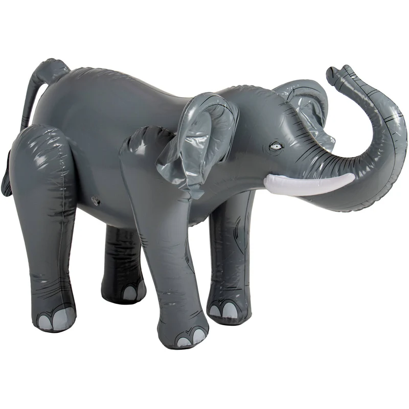 Opblaasbare olifant - 60 cm