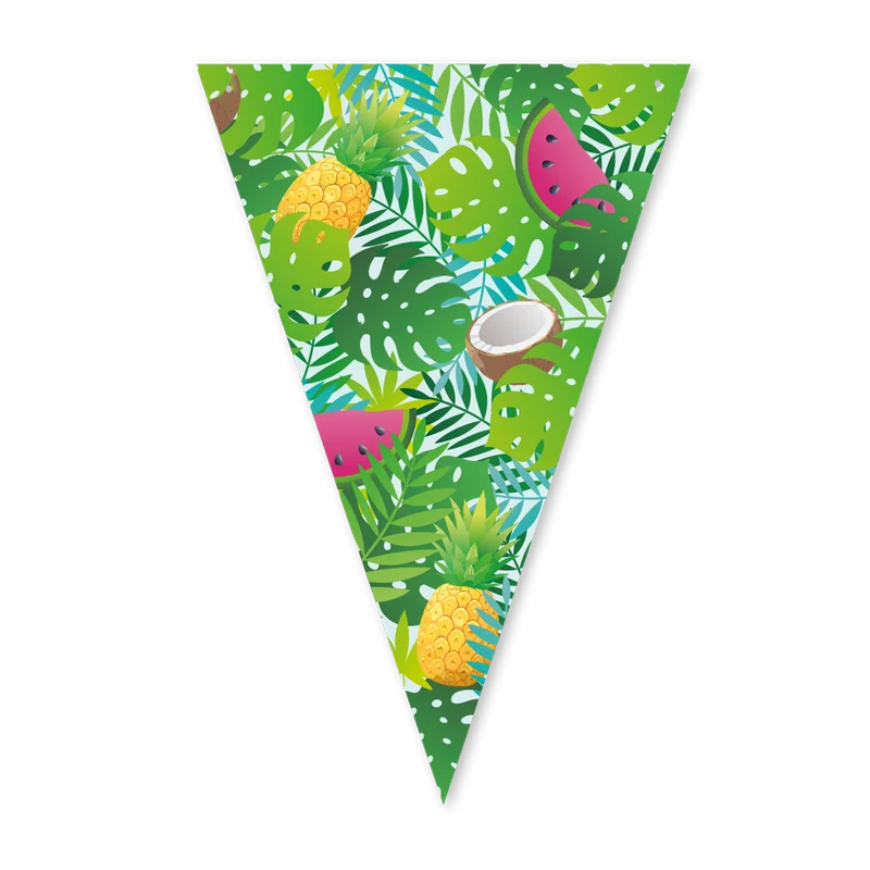 Aloha Vlaggenlijn / slinger - 10 meter vlaggetjes