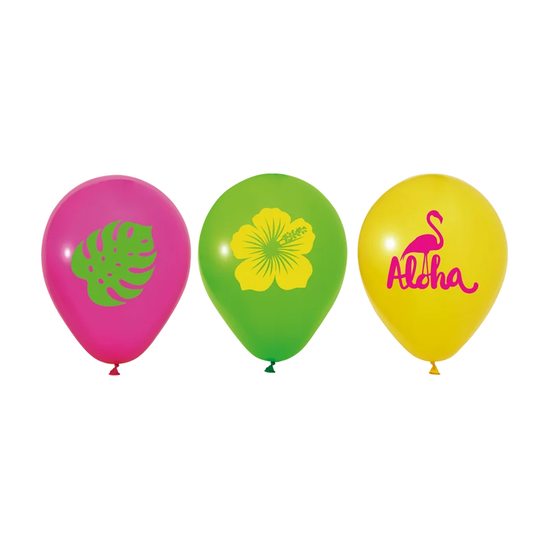 Aloha ballonnen - 6 stuks