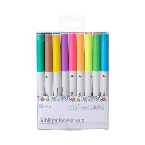 Craft Express 18 sublimatiemarkers voor sublimatie