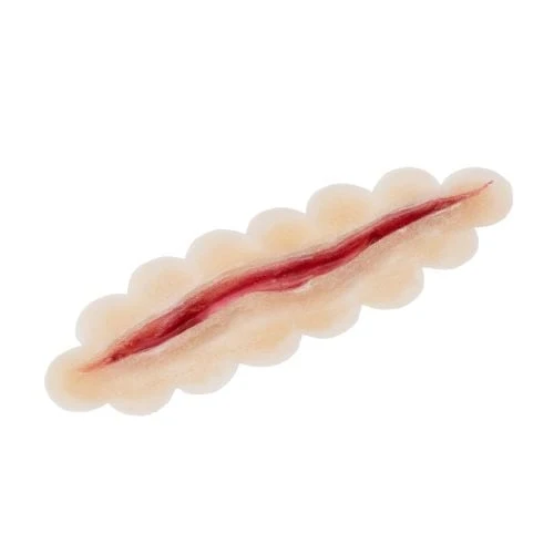 Grimas Latex Prosthetic Wounds - Middelgrote Snijwond / Litteken - Nepwond