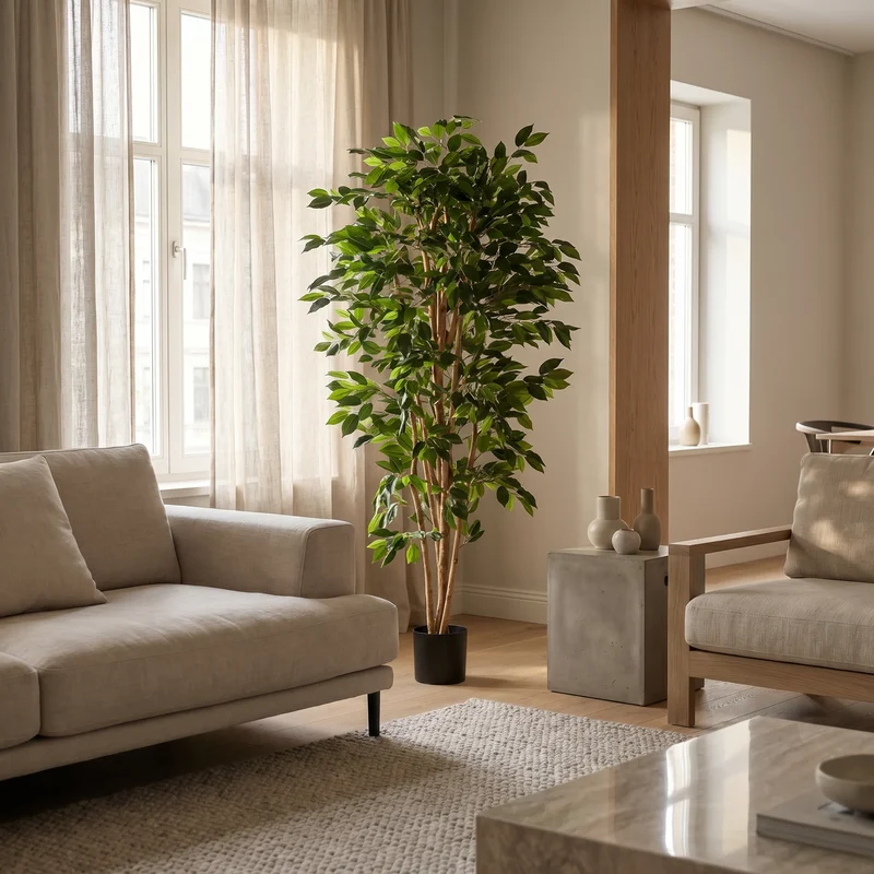 Künstlicher Ficusbaum – Sylvior | 180 cm