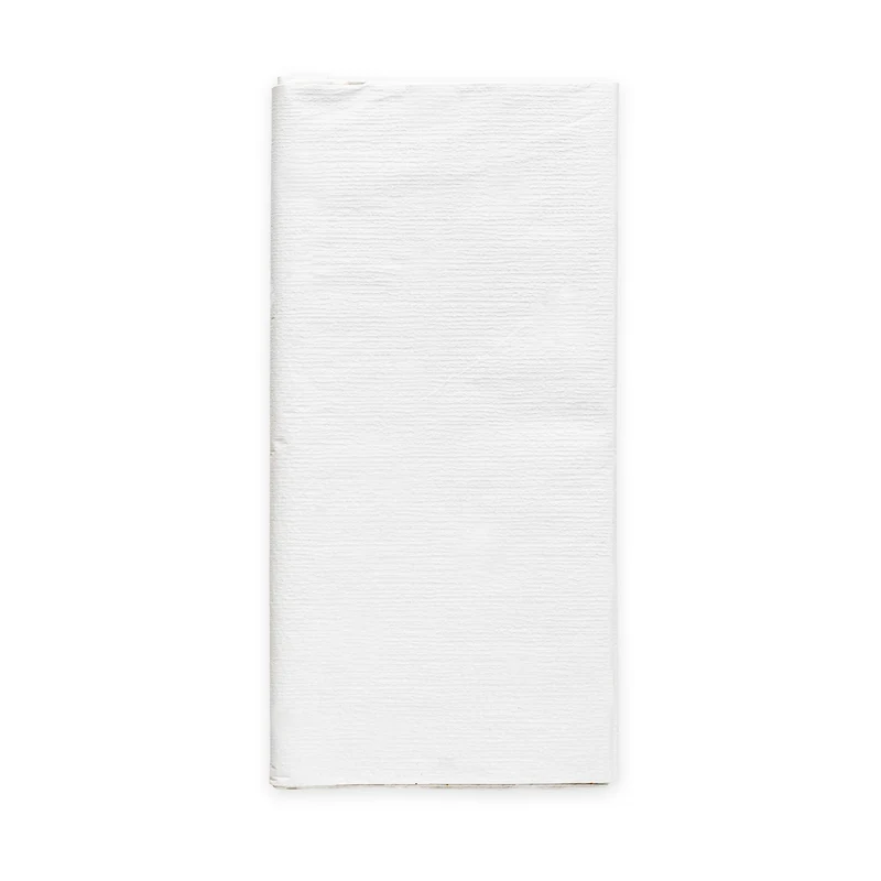 Papieren tafelkleed FSC - 120 x 180 cm - wit