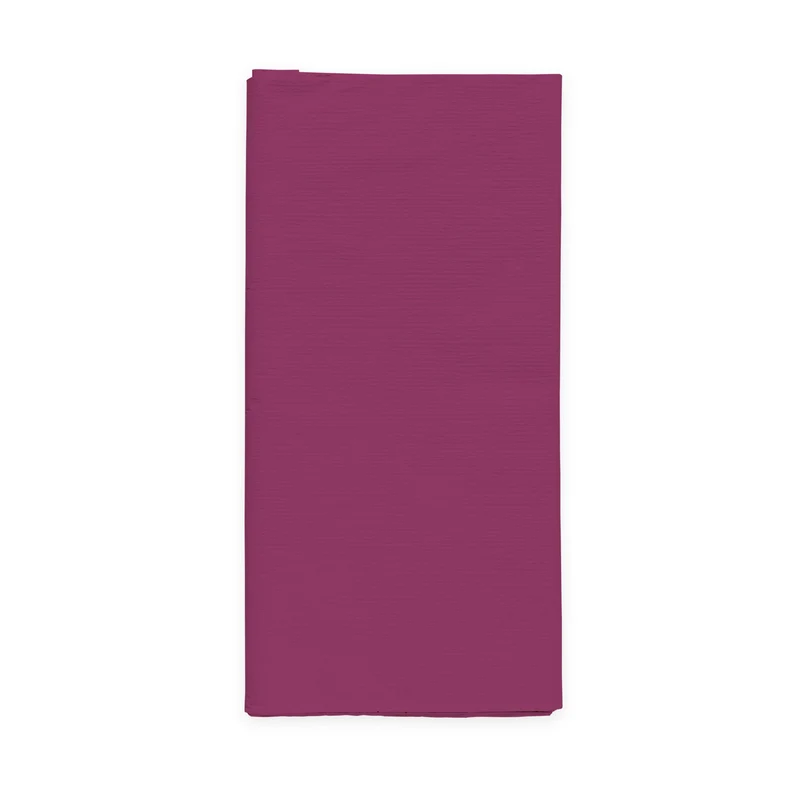 Papieren tafelkleed FSC - 120 x 180 cm - paars