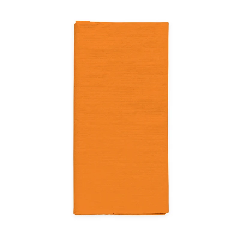 Papieren tafelkleed FSC - 120 x 180 cm - oranje
