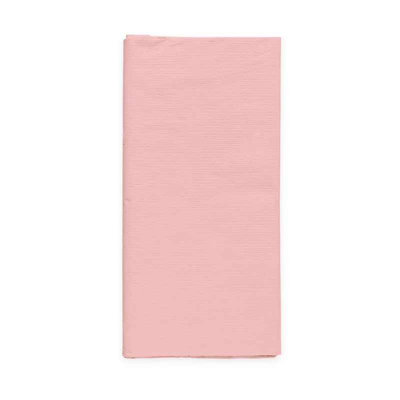 Papieren tafelkleed FSC - 120 x 180 cm - lichtroze