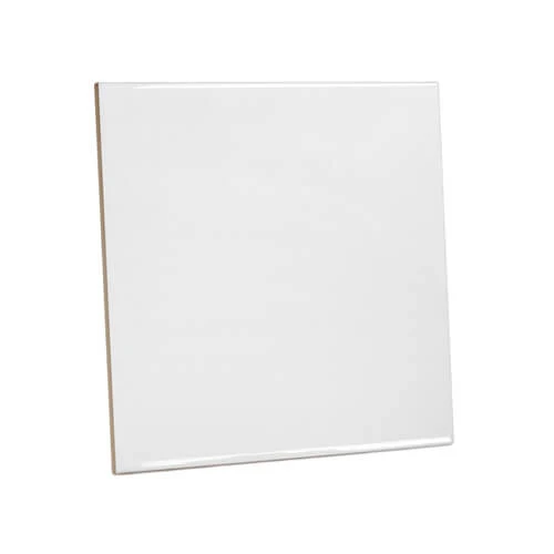 Keramische Tegel 20x20cm Wit Glanzend voor sublimatie