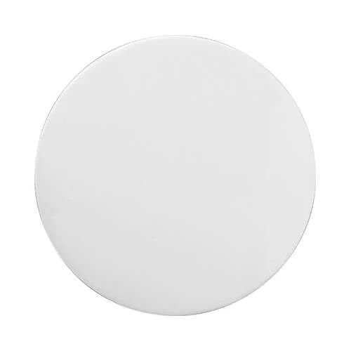 Keramische Tegel 20 cm Rond Wit Glanzend voor sublimatie