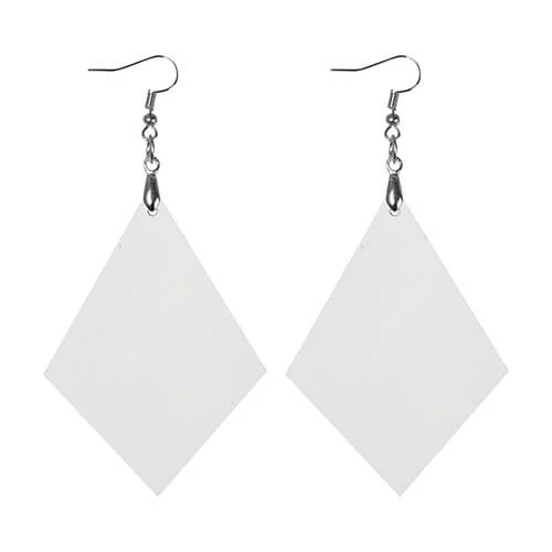 MDF oorbellen diamant voor sublimatie