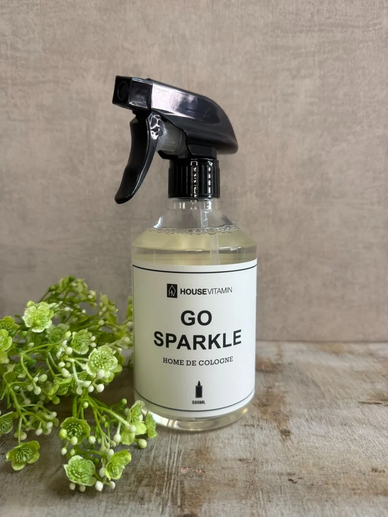 Roomspray Go Sparkle Housevitamin - Luxe huisparfum 500ml