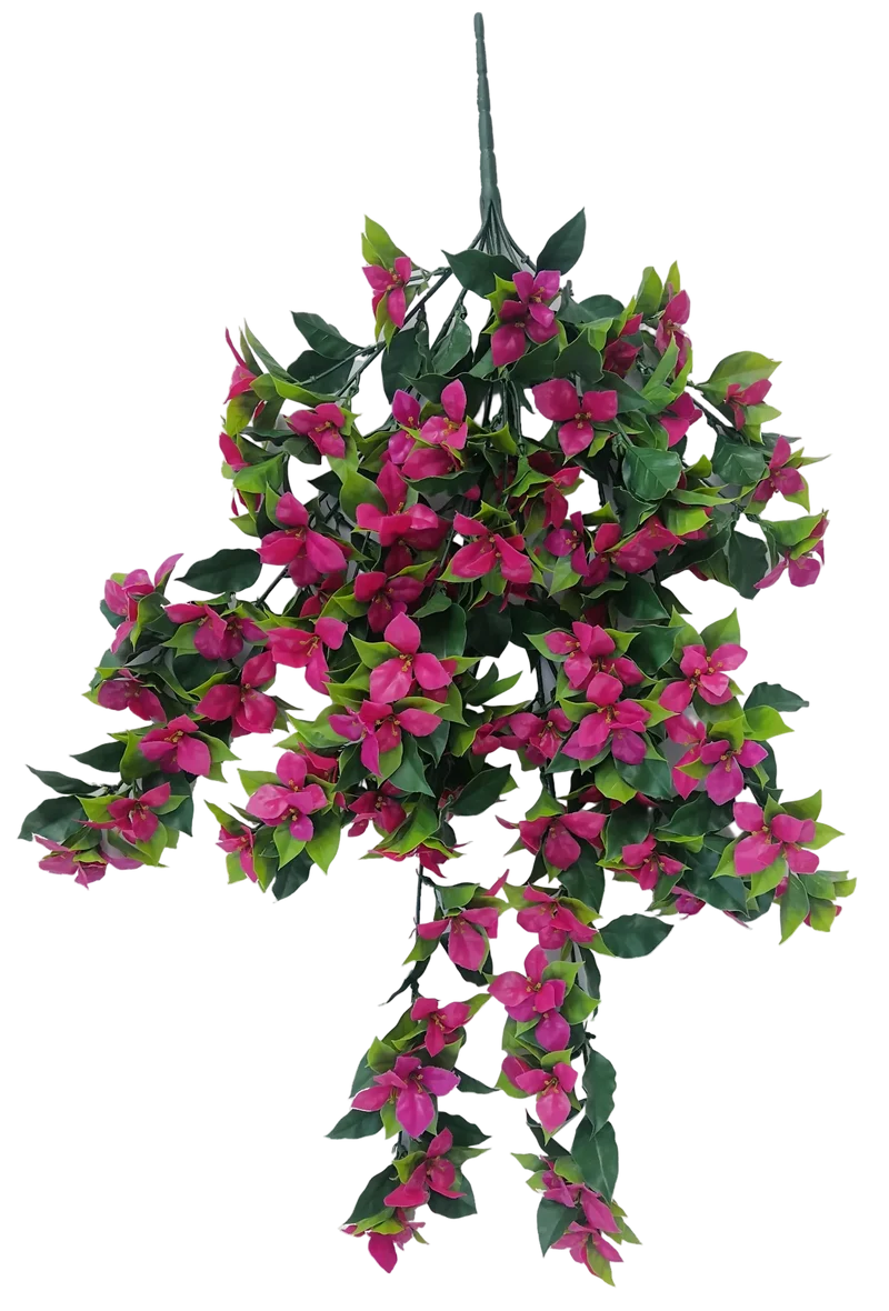 Künstliche Hänge-Bougainvillea - Selly | 90 cm pink