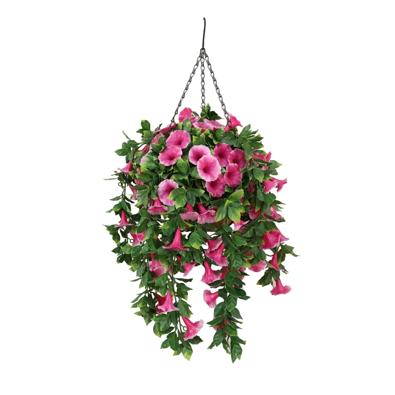 Künstliche Pentunien Ampel - Isa | 33 cm