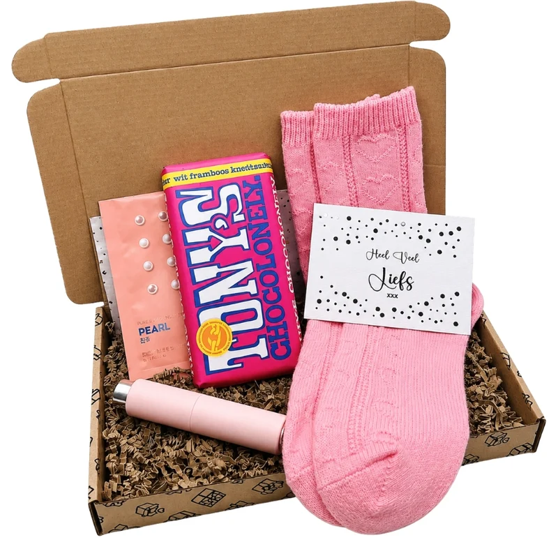 Gefeliciteerd cadeau - Cadeau met explosie van confetti