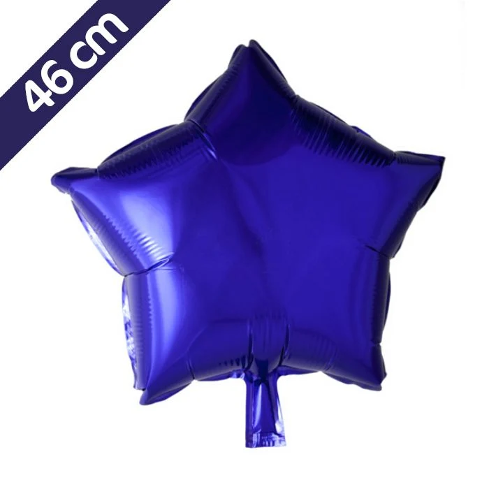 Ster Folieballon - 46 cm - paars