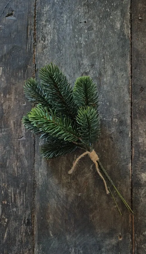 Pinus kunsttak - bundel van 3 - 30 cm