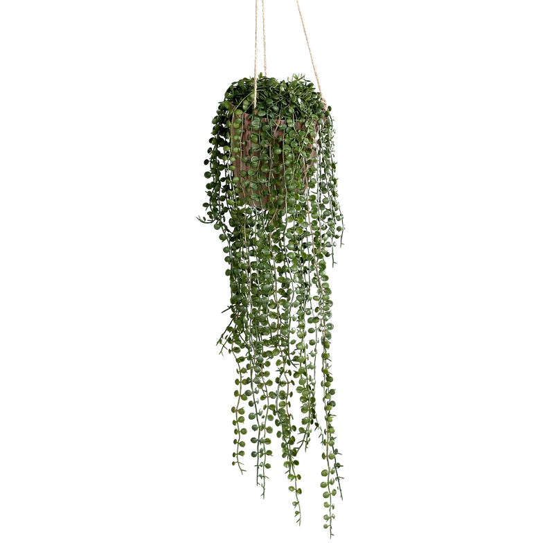 Kunst hangende ficus - Kjell | 80 cm