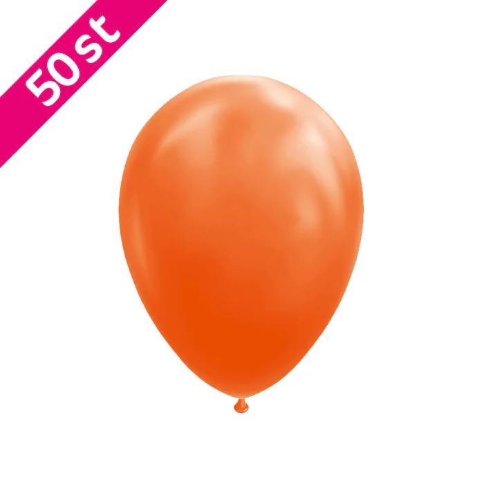 Ballonnen - 50 stuks - 30 cm - oranje