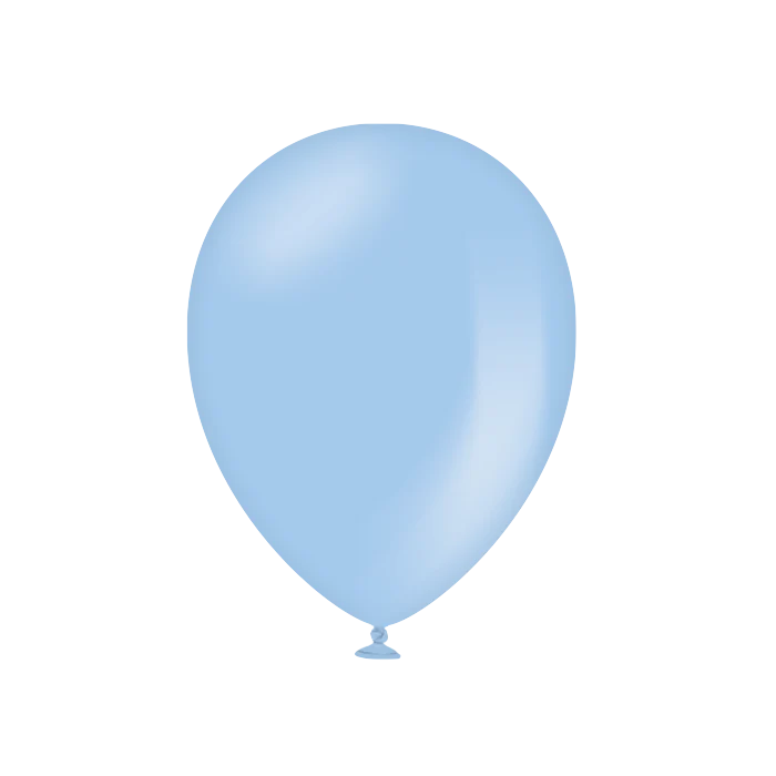 Ballonnen - 10 stuks - pastel blauw