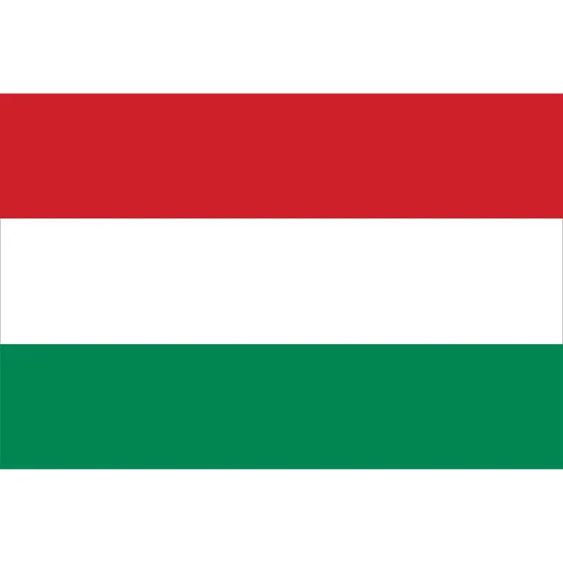 Vlag Hongarije rood wit groen 150 x 90 cm