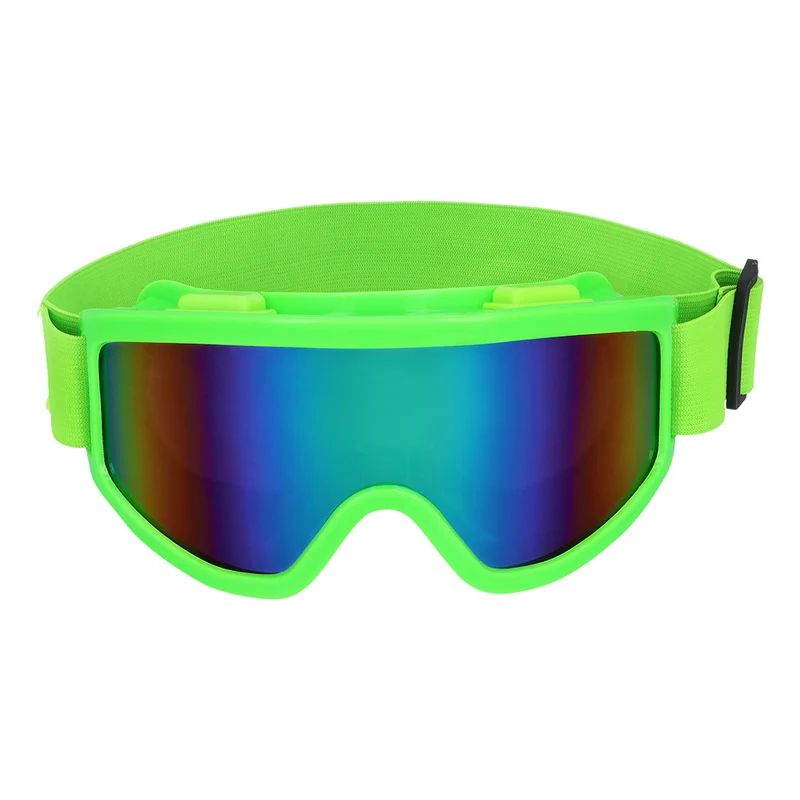 Skibril neon groen unisex