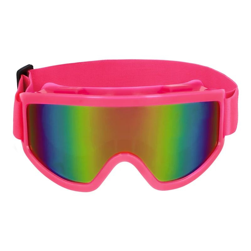 Skibril neon roze unisex