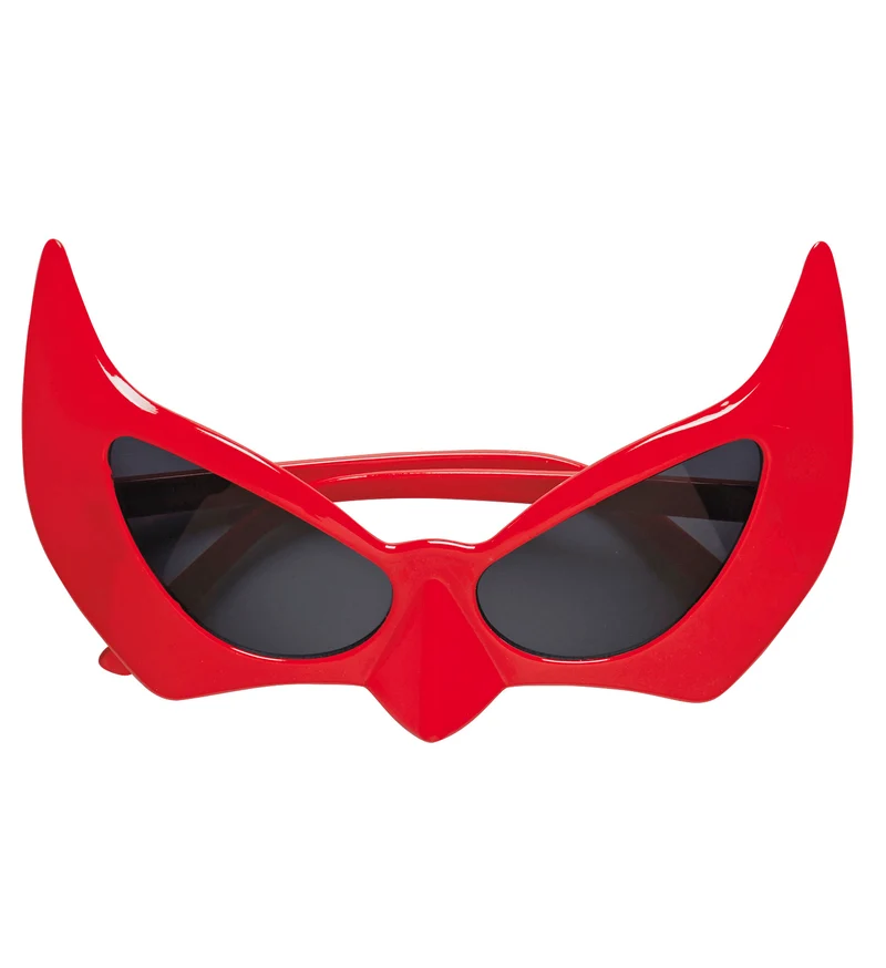 Duivel bril rood