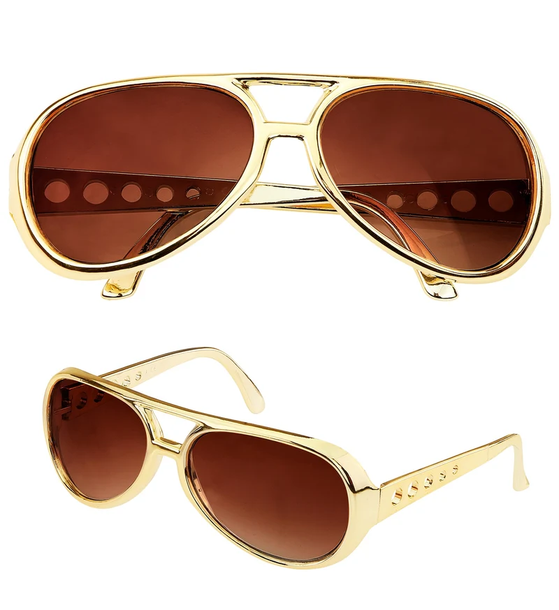 Elvis bril rock 'n roll goud