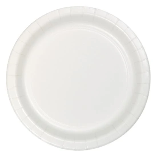 Bordjes Wit 23cm (8st)