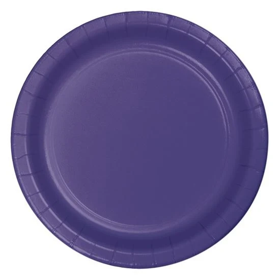 Bordjes Paars 23cm (8st)