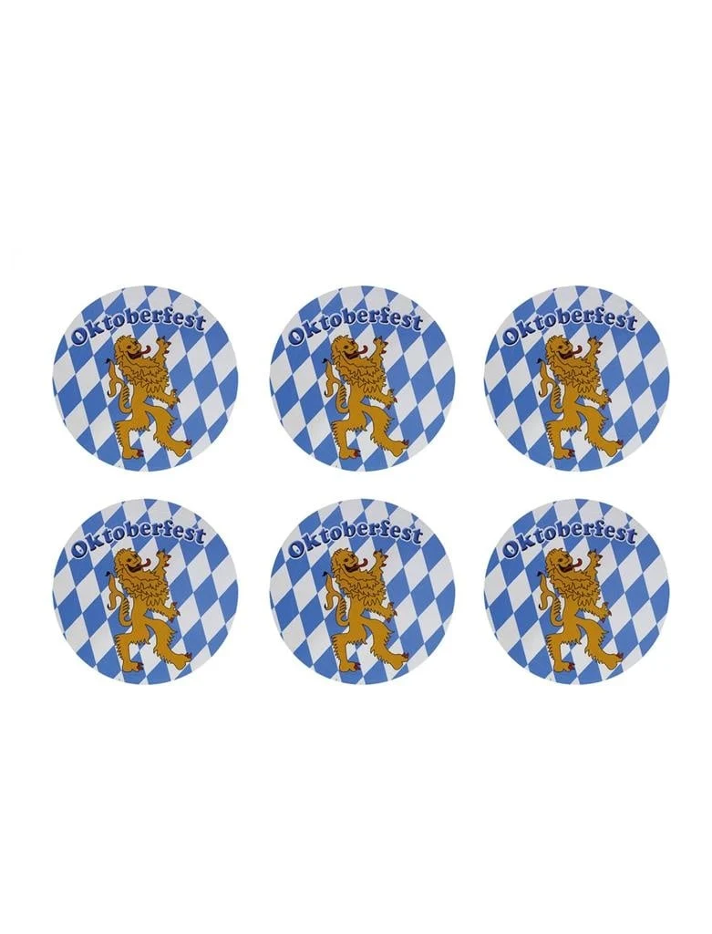 Magnetische Onderzetters Oktoberfest (6st)