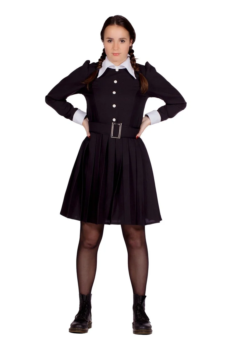 Wednesday Kostuum Addams Family Vrouw