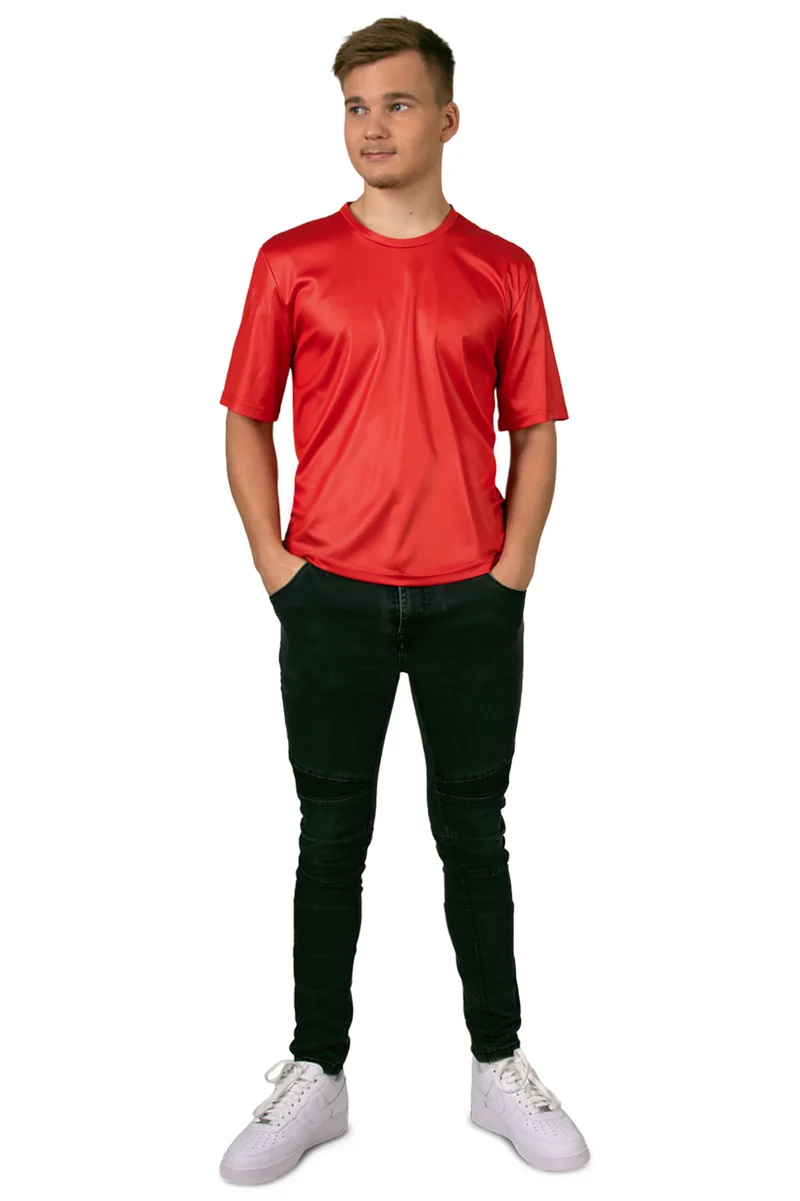 Shirt loodgieter rood heren