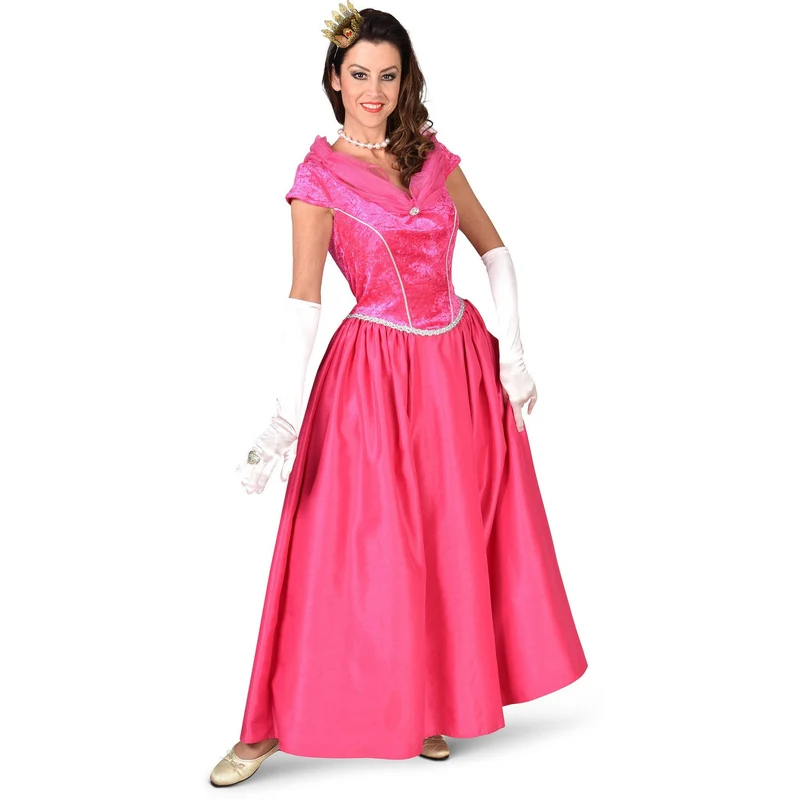 Roze prinsessenjurk dames Victoria