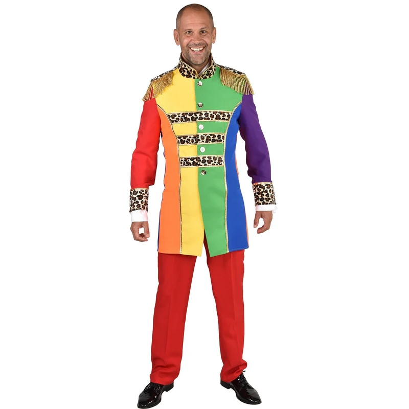 Parade jas regenboog heren