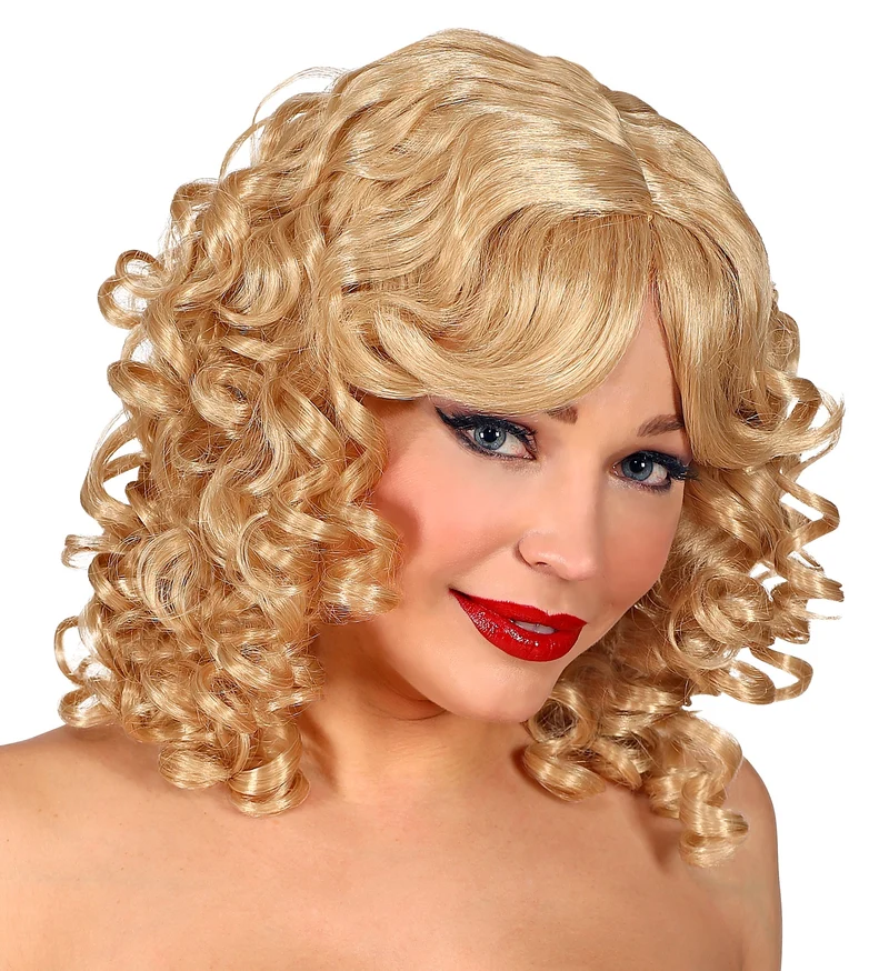 Pruik Veronica blond