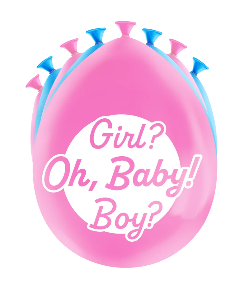 Ballonnen - 8 stuks - 30 cm - Gender reveal