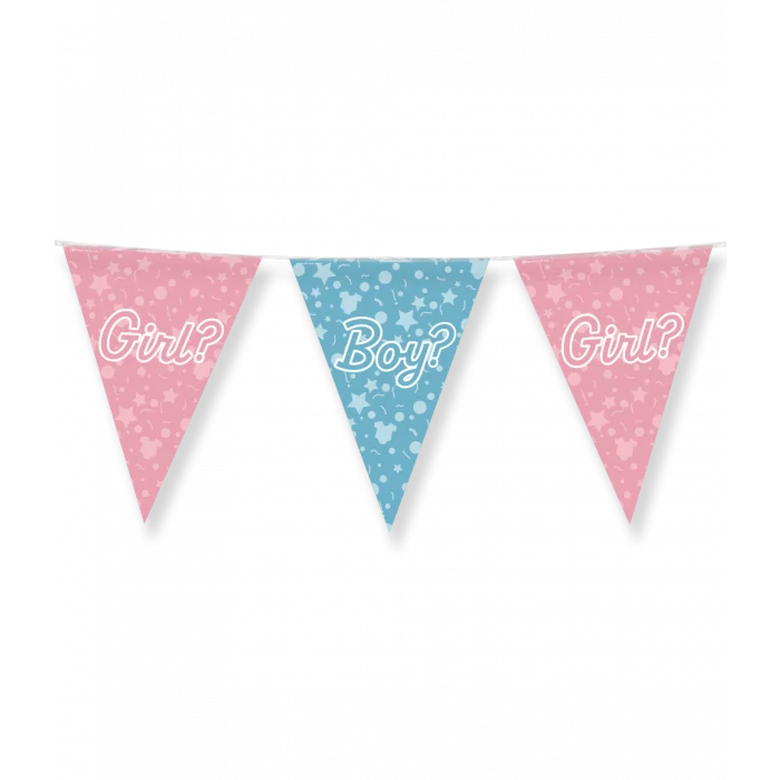 Gender Reveal slinger - Boy or Girl - 10 meter